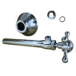 VAB0045 Angle Stop Valve, Cross Handle